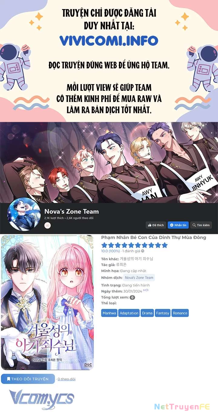 Phạm Nhân Bé Con Của Dinh Thự Mùa Đông Chapter 50 - Trang 4