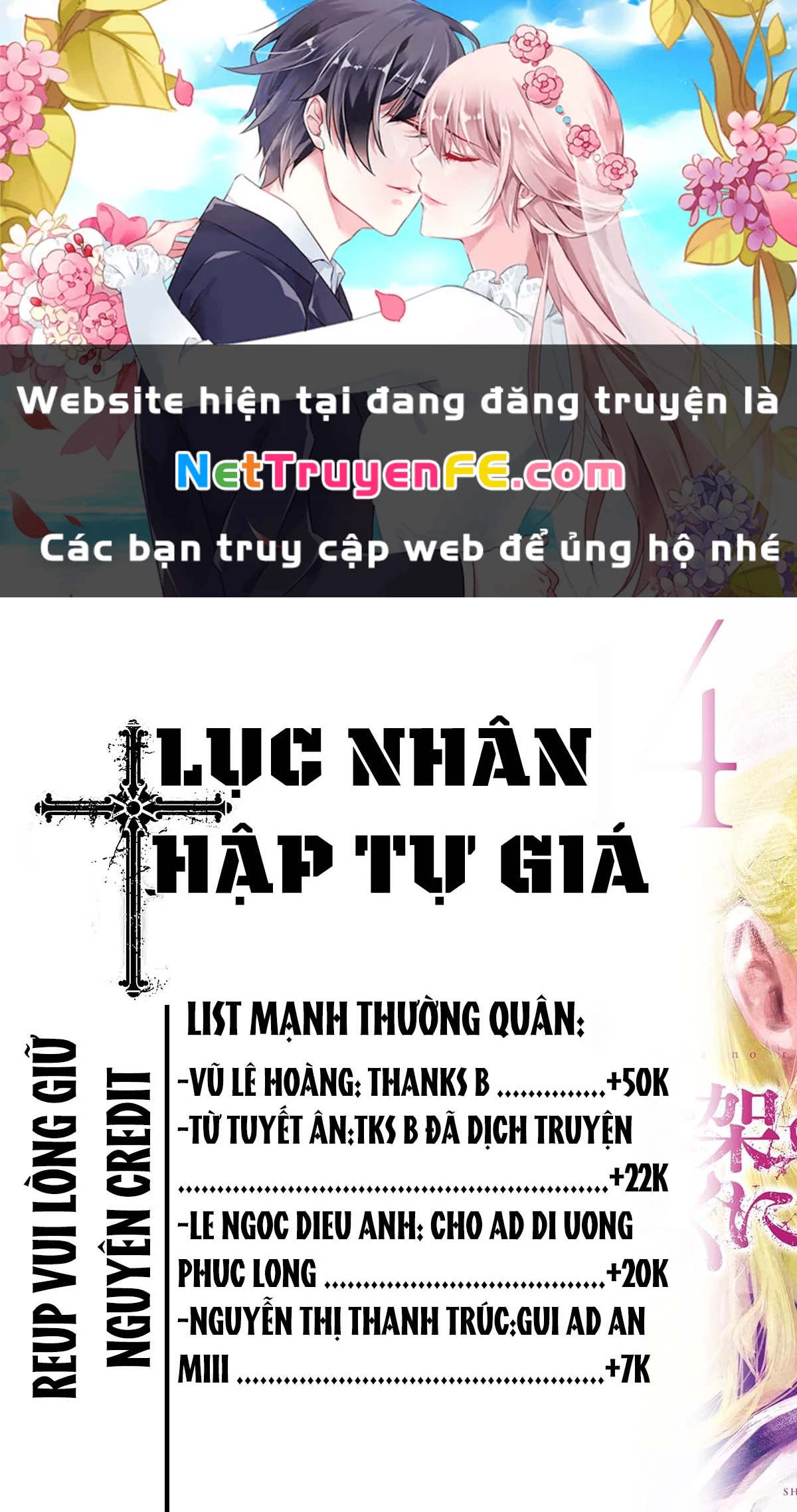 Lục Nhân Thập Tự Giá Chapter 157 - Next Chapter 158