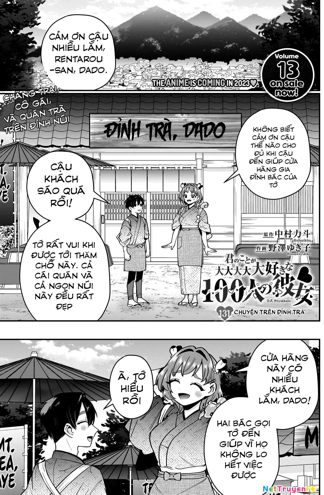 Kimi No Koto Ga Dai Dai Dai Dai Daisuki Na 100-Ri No Kanojo Chapter 131 - Trang 3