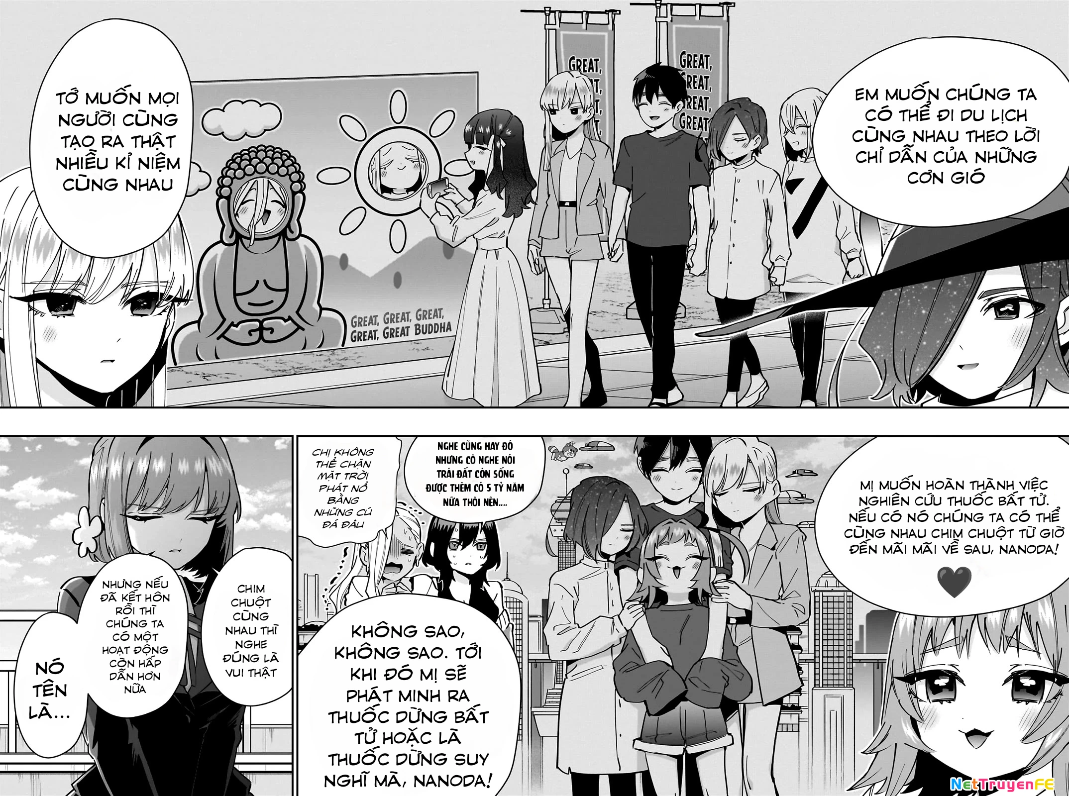 Kimi No Koto Ga Dai Dai Dai Dai Daisuki Na 100-Ri No Kanojo Chapter 145 - Trang 4