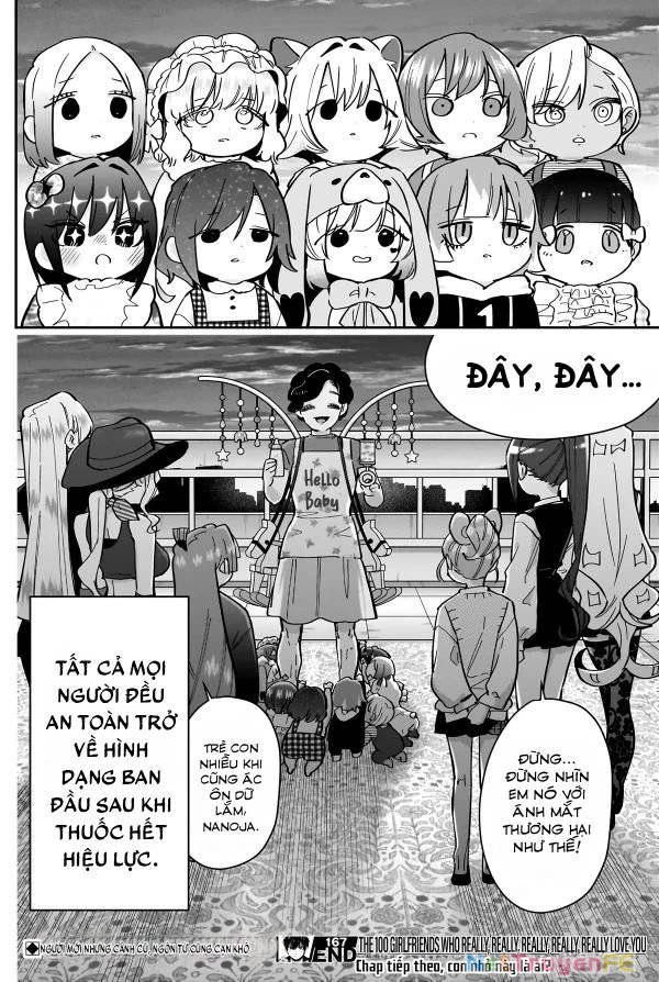 Kimi No Koto Ga Dai Dai Dai Dai Daisuki Na 100-Ri No Kanojo Chapter 167 - Next Chapter 167.5