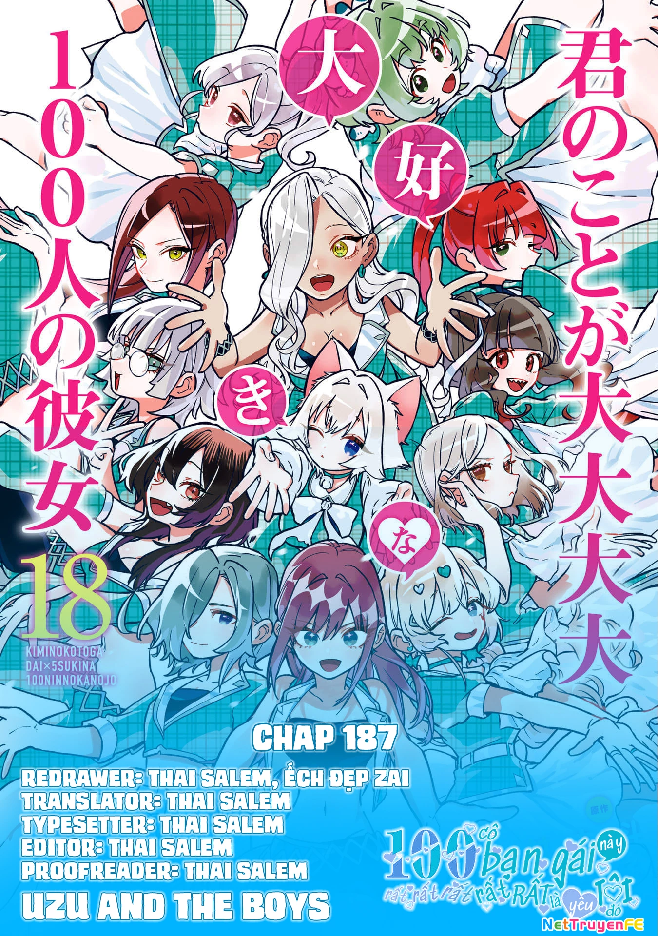 Kimi No Koto Ga Dai Dai Dai Dai Daisuki Na 100-Ri No Kanojo Chapter 187 - Trang 4