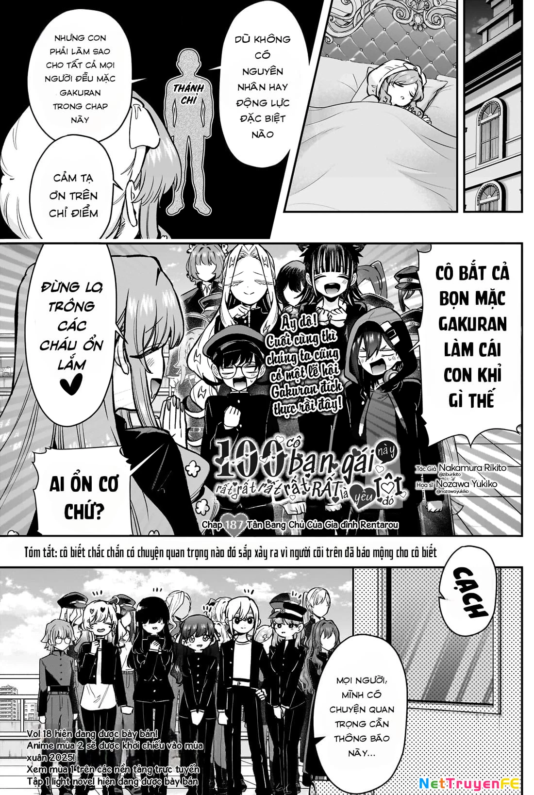 Kimi No Koto Ga Dai Dai Dai Dai Daisuki Na 100-Ri No Kanojo Chapter 187 - Trang 4