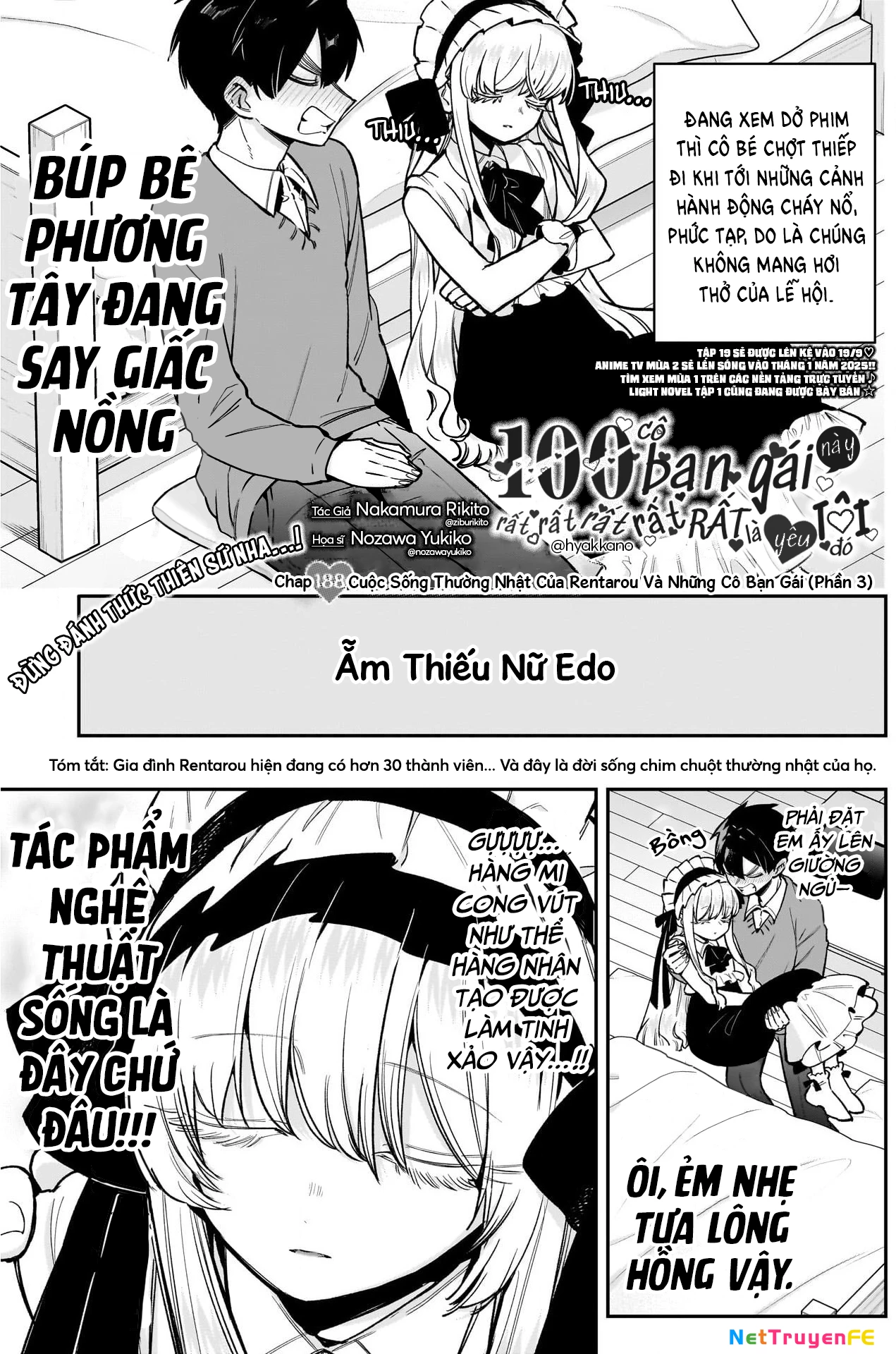 Kimi No Koto Ga Dai Dai Dai Dai Daisuki Na 100-Ri No Kanojo Chapter 188 - Trang 3