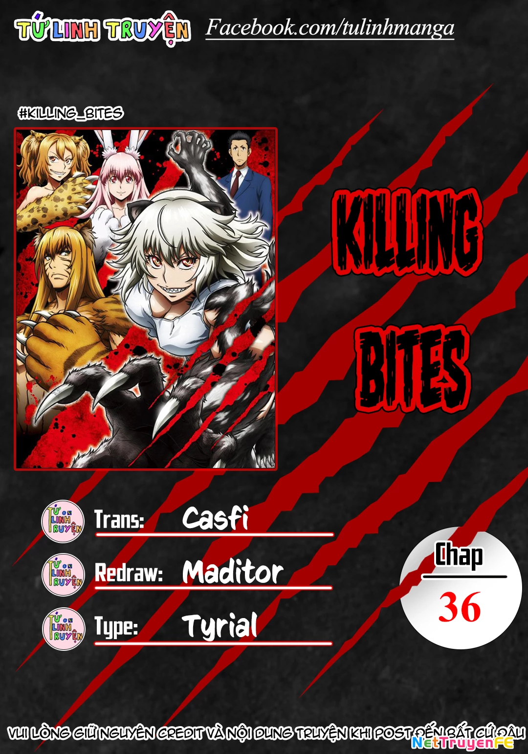 Killing Bites Chapter 36 - Trang 4