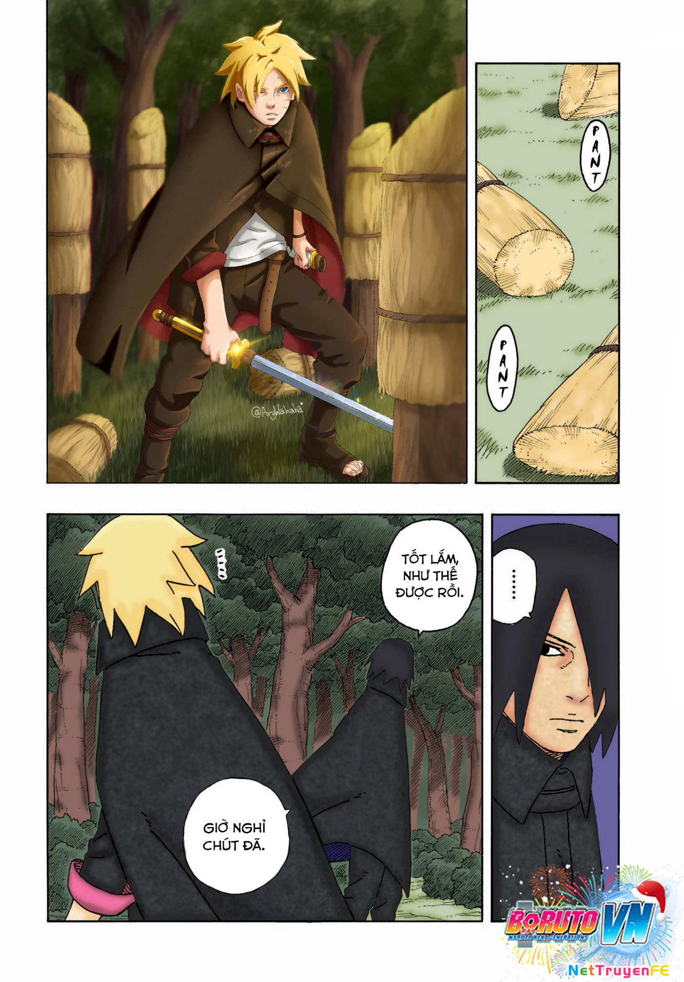 Boruto: Hai Cơn Lốc Xanh Chapter 5 - Next Chapter 6