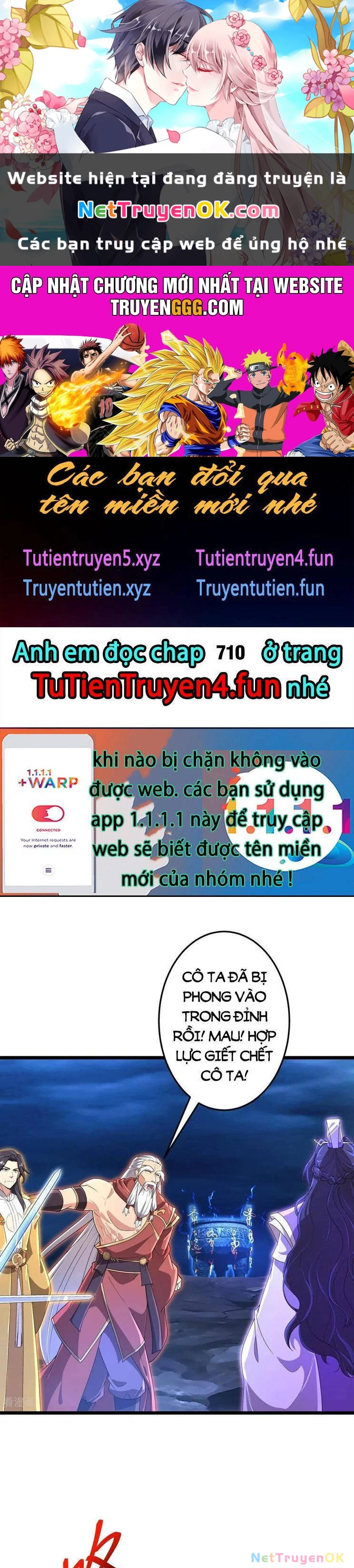 Nghịch Thiên Tà Thần Chapter 709 - Trang 4