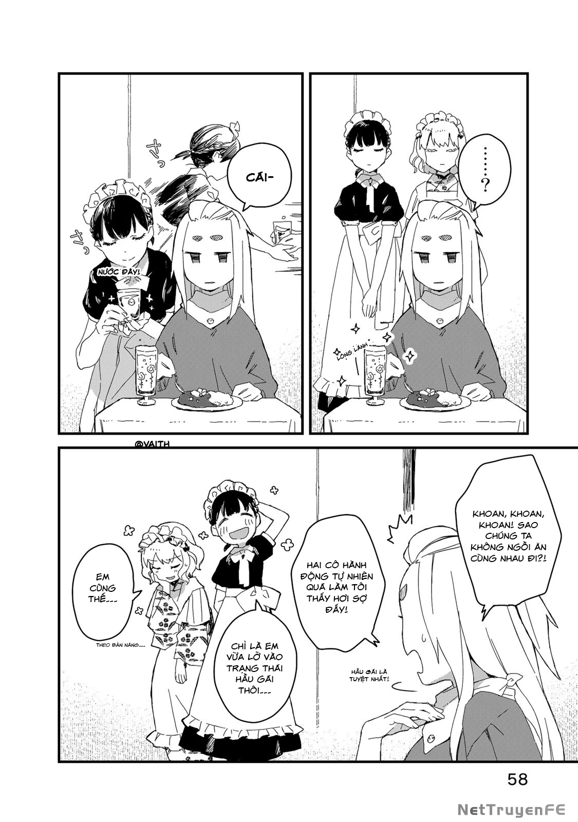 Maid-San Wa Taberu Dake Chapter 34 - Trang 4