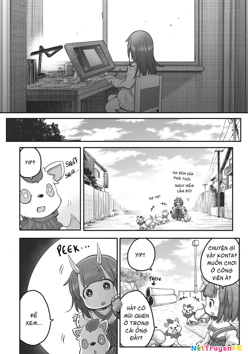 Miss Shachiku and the Little Baby Ghost Chapter 56 - Next Chapter 57