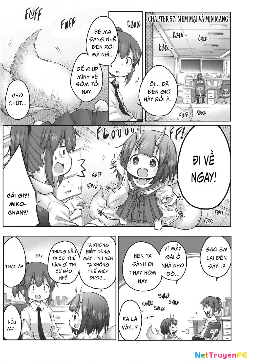 Miss Shachiku and the Little Baby Ghost Chapter 57 - Next Chapter 58