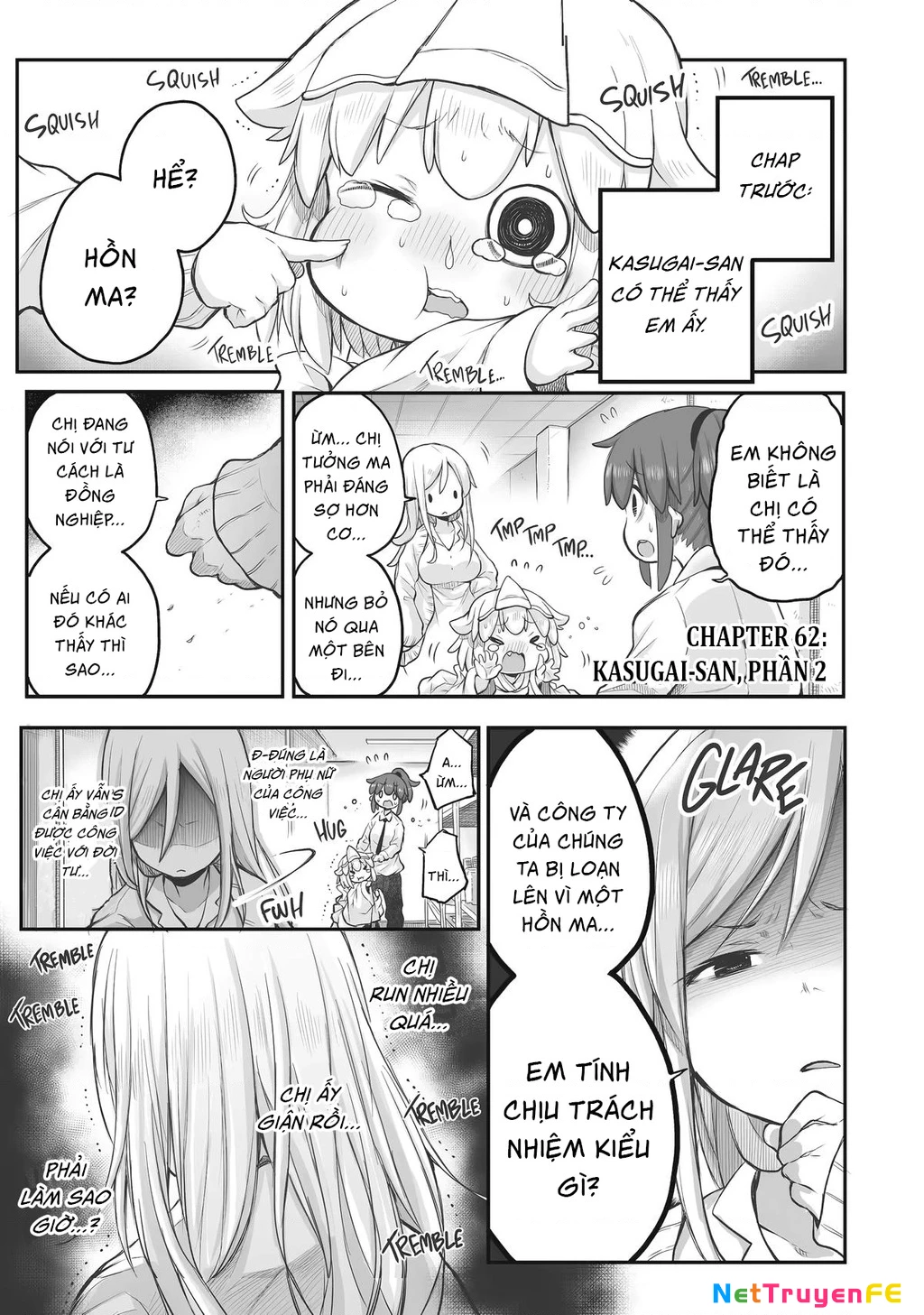 Miss Shachiku and the Little Baby Ghost Chapter 62 - Next Chapter 63