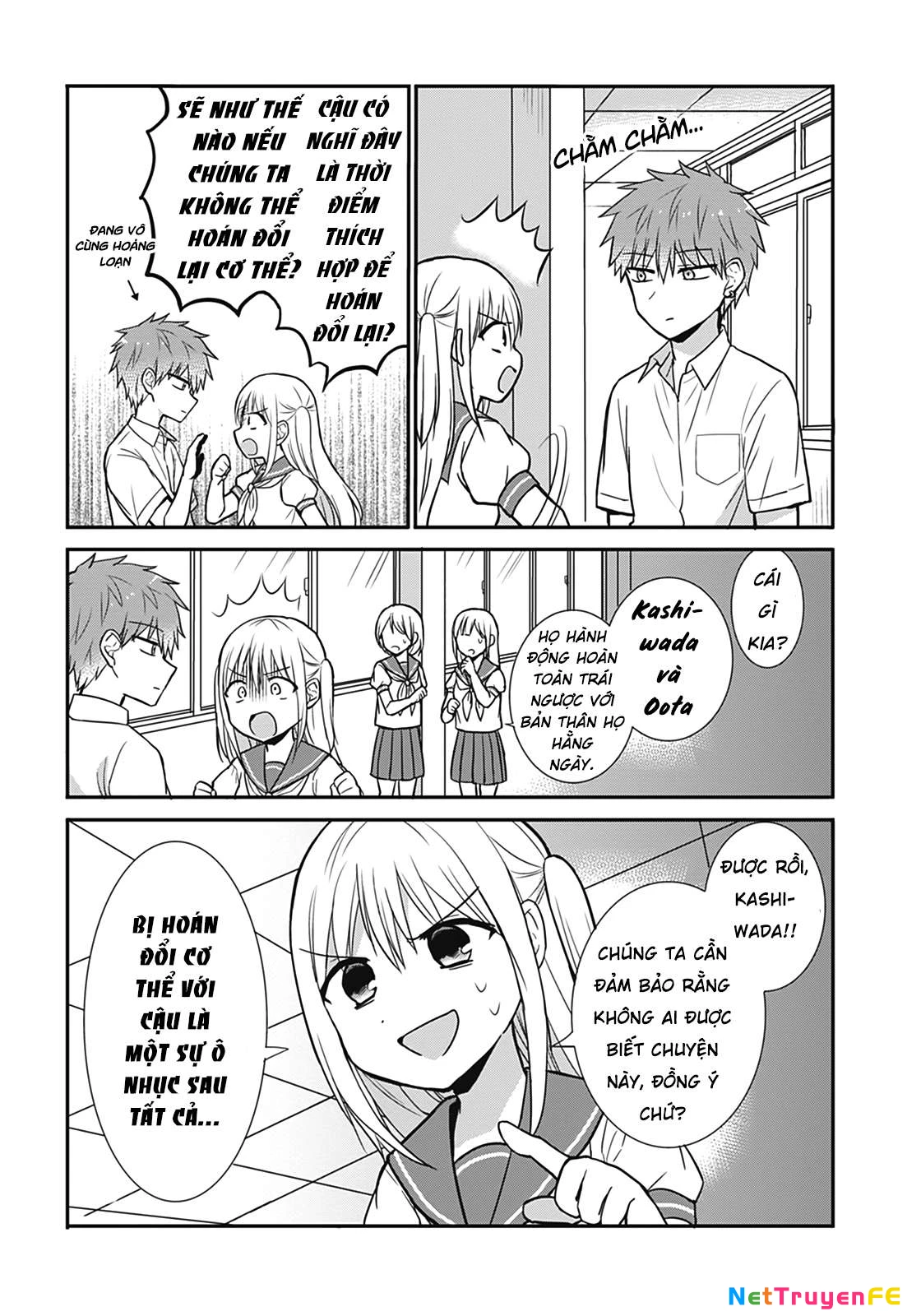 Kao Ni Denai Kashiwada-San To Kao Ni Deru Oota-Kun Chapter 25.1 - Trang 2