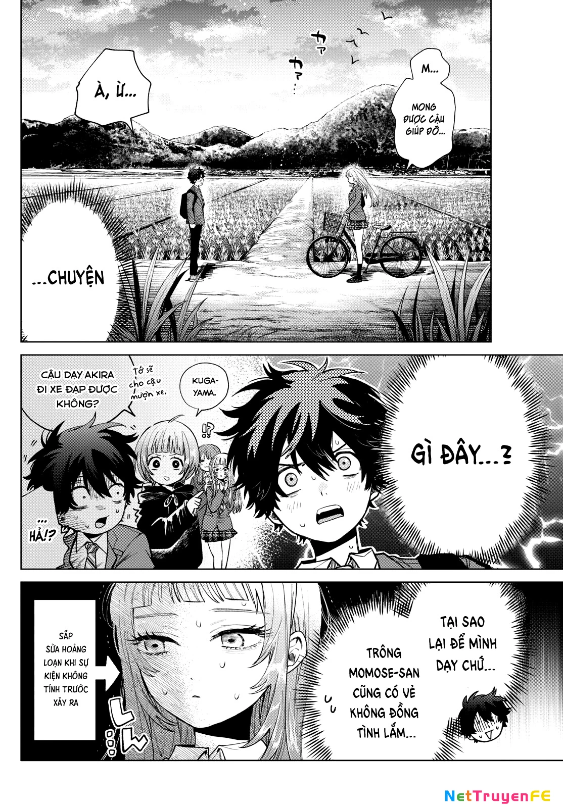 Mối tình đầu đầy trắc trở của Momose Akira Chapter 12 - Next Chapter 13