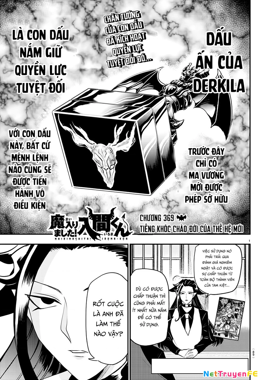 Chào Mừng Cậu Đến Trường Iruma-Kun Chapter 369 - Next Chapter 370