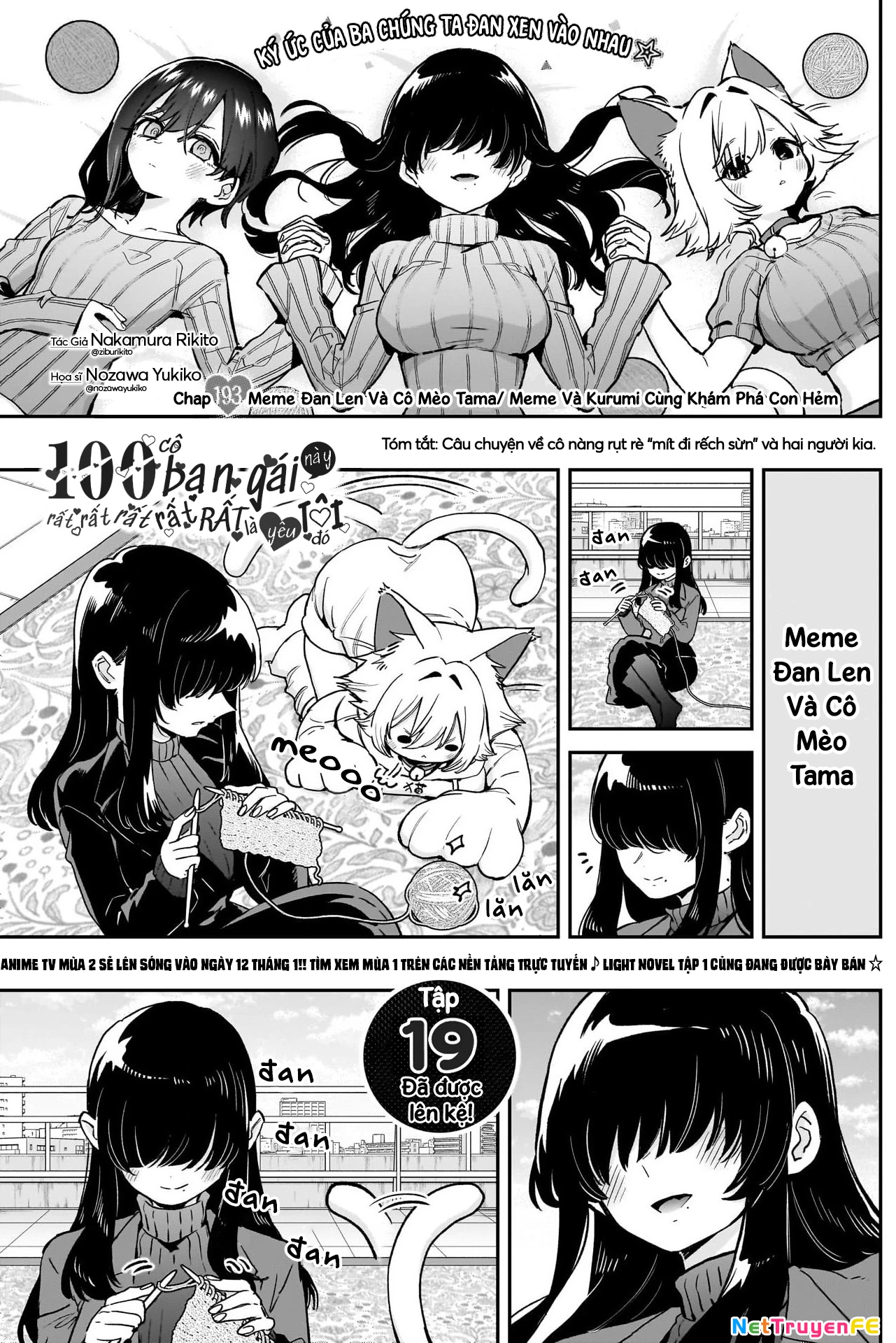 Kimi No Koto Ga Dai Dai Dai Dai Daisuki Na 100-Ri No Kanojo Chapter 193 - Trang 3