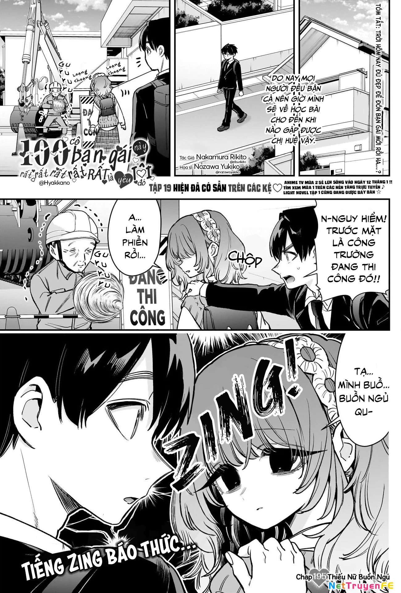 Kimi No Koto Ga Dai Dai Dai Dai Daisuki Na 100-Ri No Kanojo Chapter 195 - Trang 3