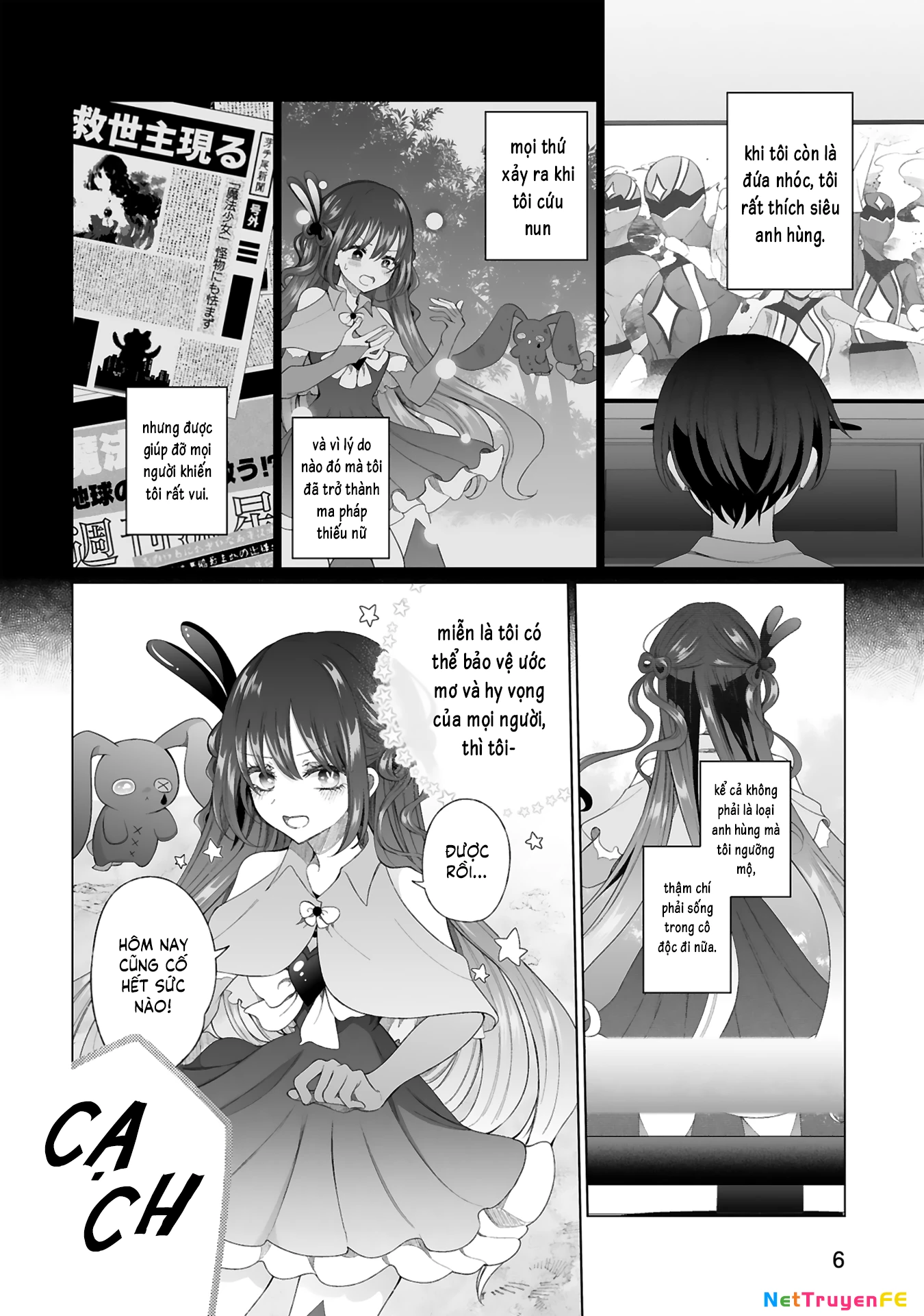 The Gal who is Kind to Magical Girls Oneshot - Trang 2