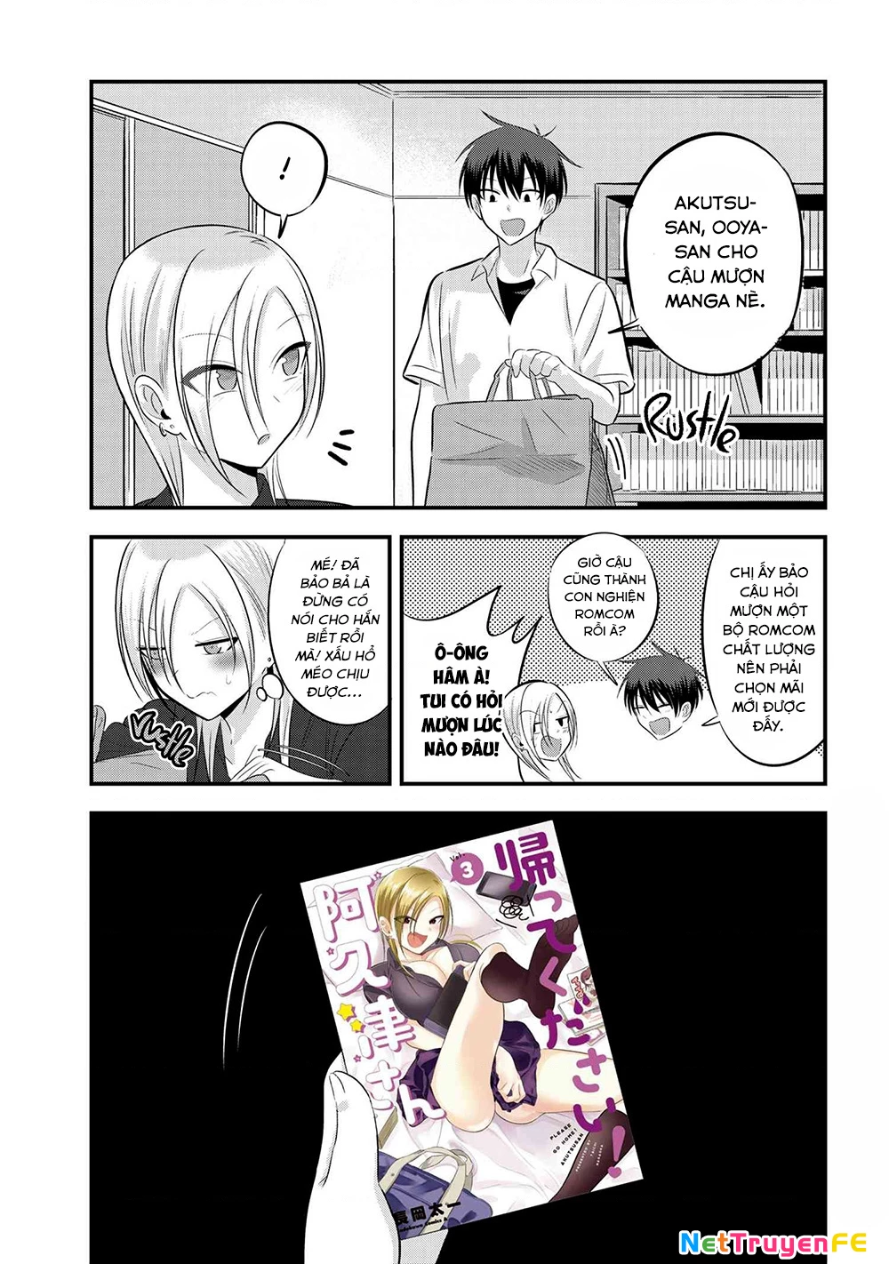 Please Go Home, Akutsu-San! Chapter 69.4 - Trang 2