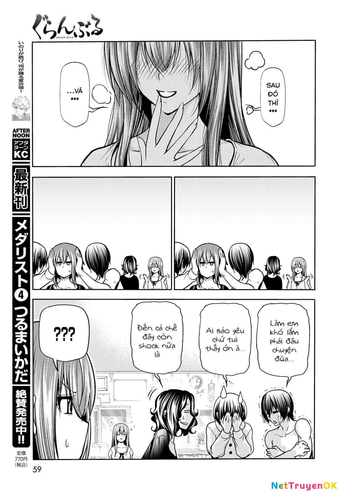 grand blue - cô gái thích lặn Chapter 73 - Next chapter 73.1