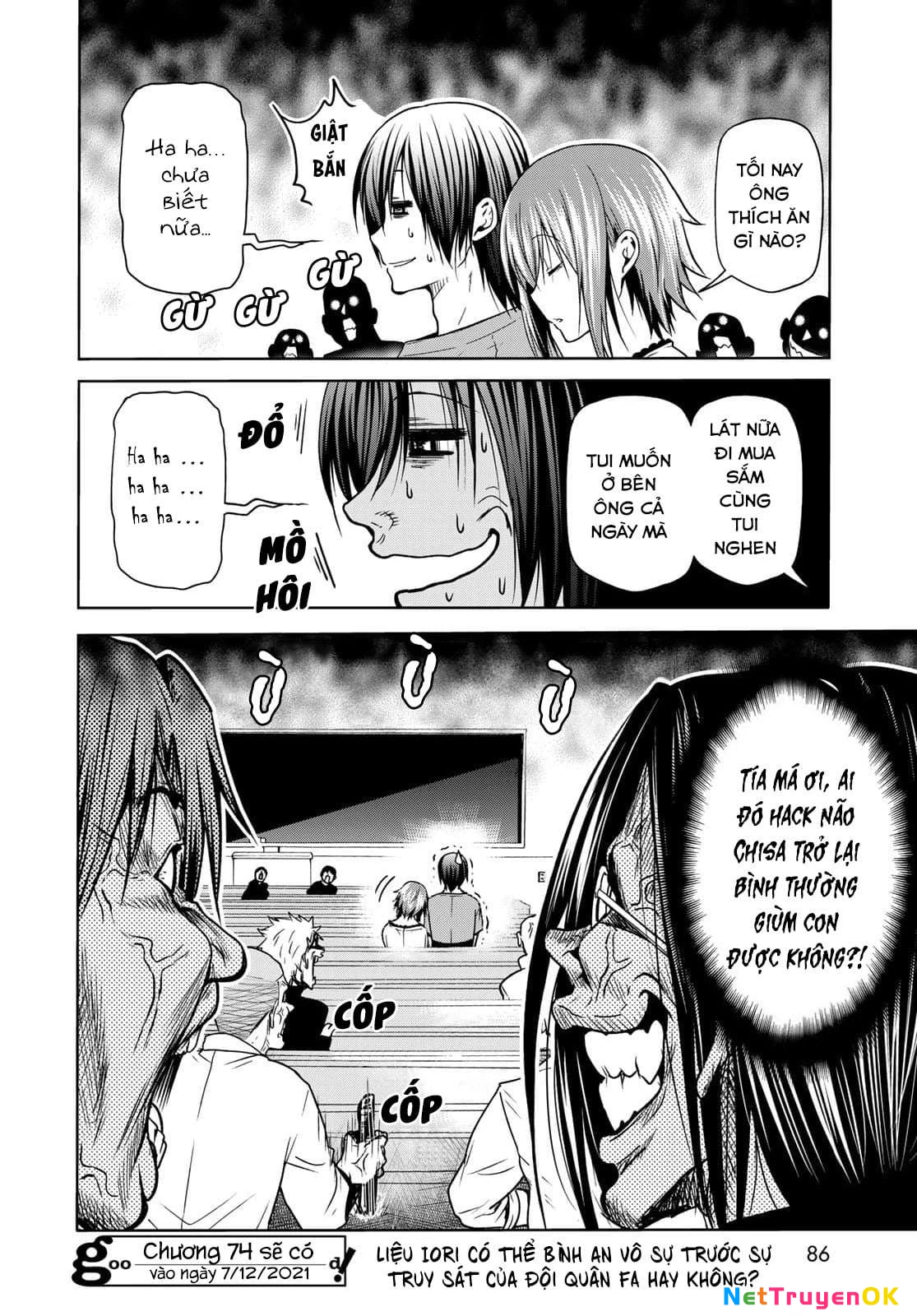 grand blue - cô gái thích lặn Chapter 73 - Next chapter 73.1