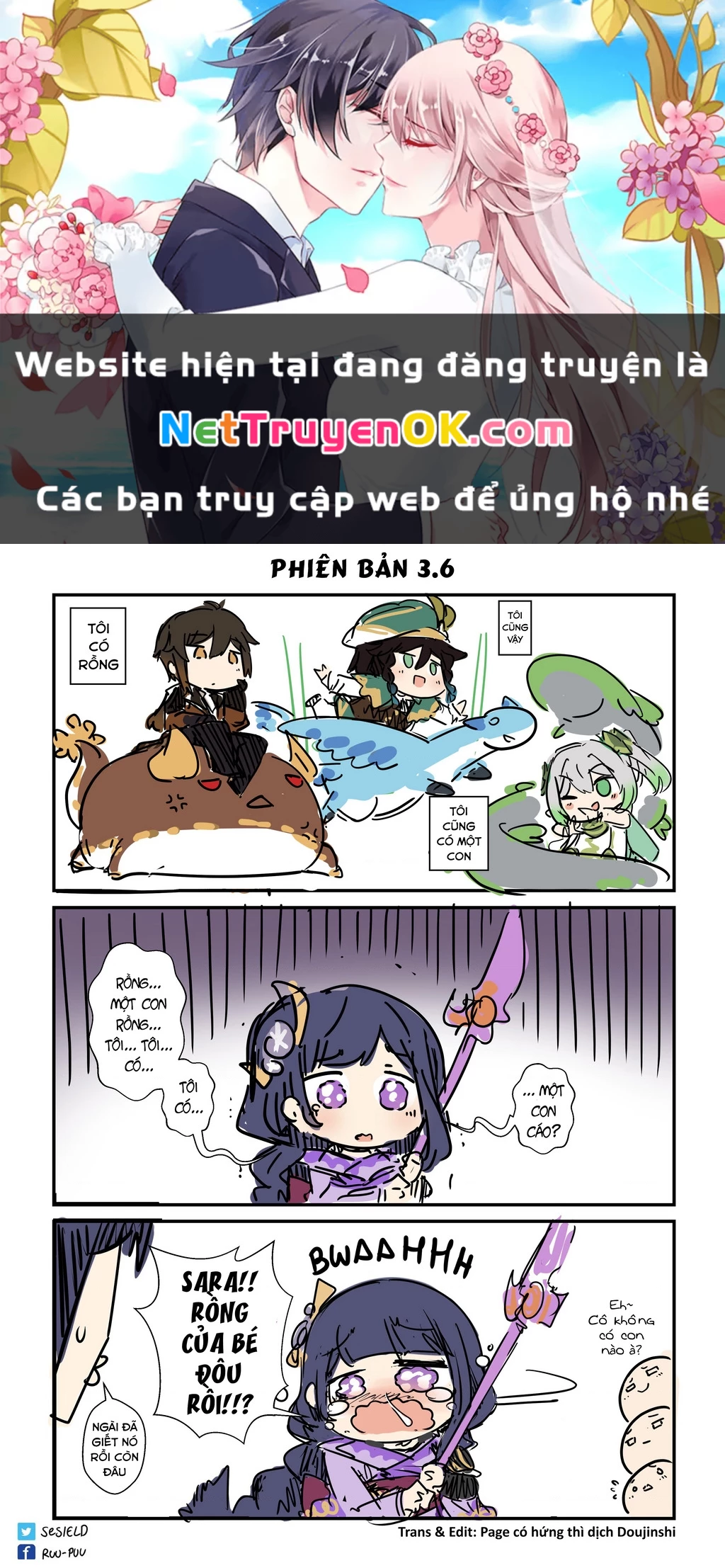 Tuyển tập truyện dịch của Page có hứng thì dịch Doujinshi Chapter 157 - Trang 2