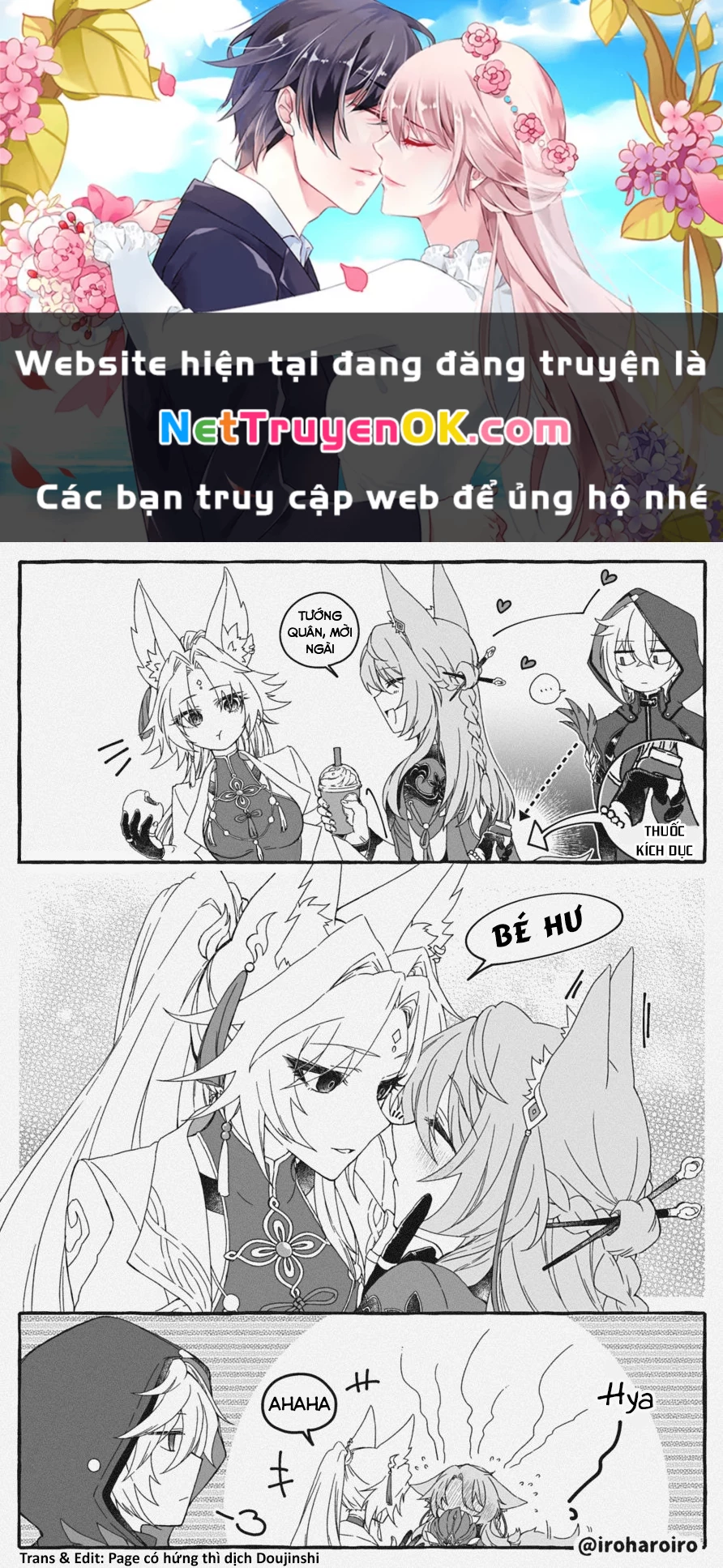 Tuyển tập truyện dịch của Page có hứng thì dịch Doujinshi Chapter 245 - Trang 2