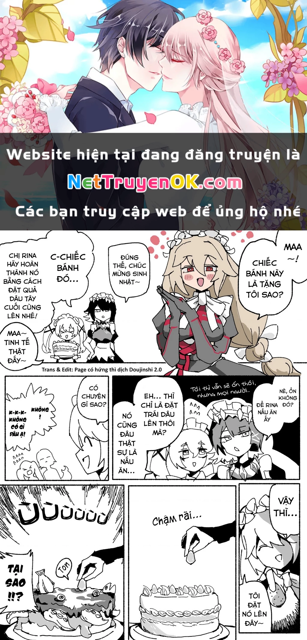 Tuyển tập truyện dịch của Page có hứng thì dịch Doujinshi Chapter 285 - Trang 2