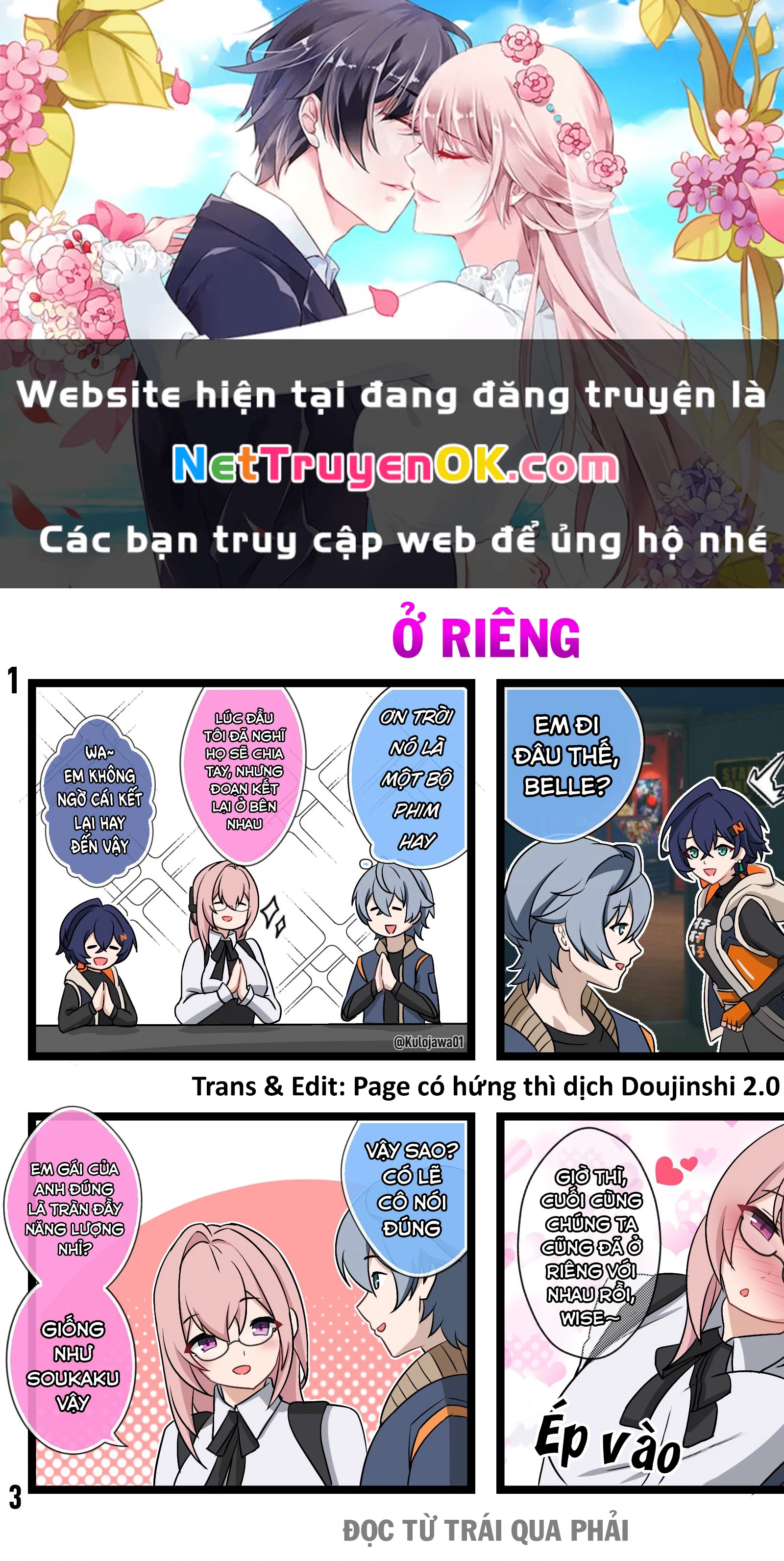 Tuyển tập truyện dịch của Page có hứng thì dịch Doujinshi Chapter 407 - Trang 2