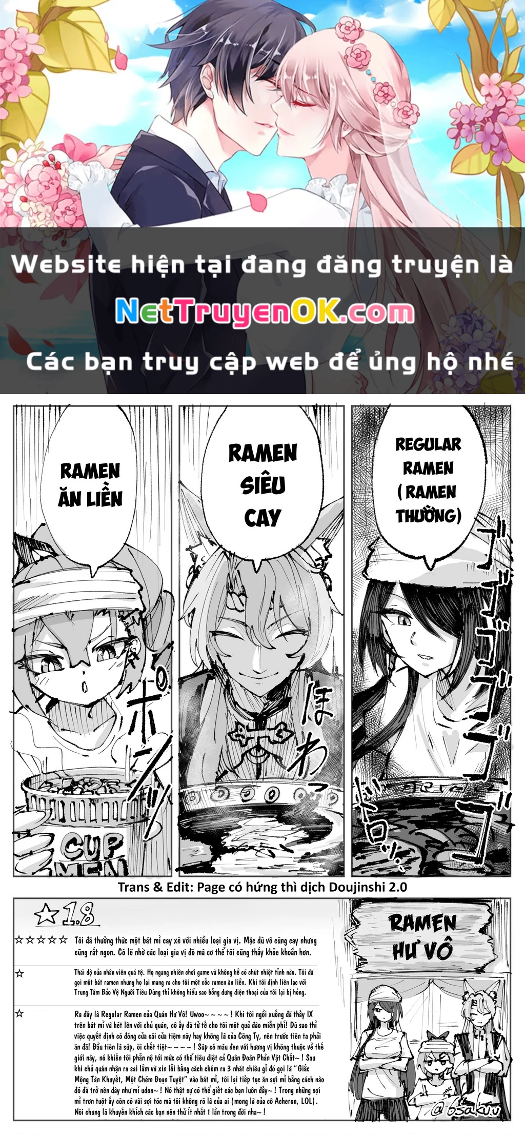 Tuyển tập truyện dịch của Page có hứng thì dịch Doujinshi Chapter 413 - Trang 2