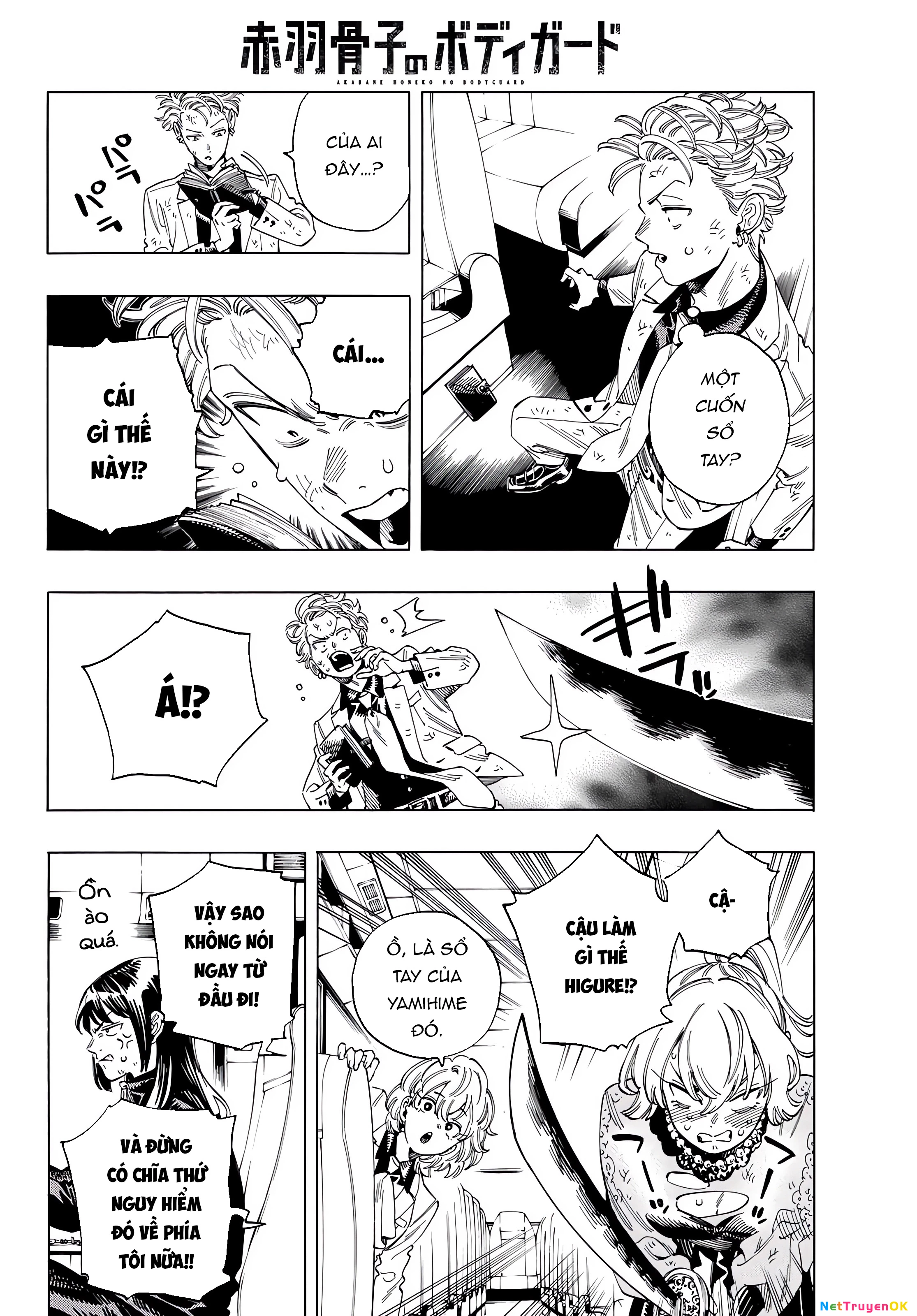 vệ sĩ của akabane honeko Chapter 32 - Next Chapter 33