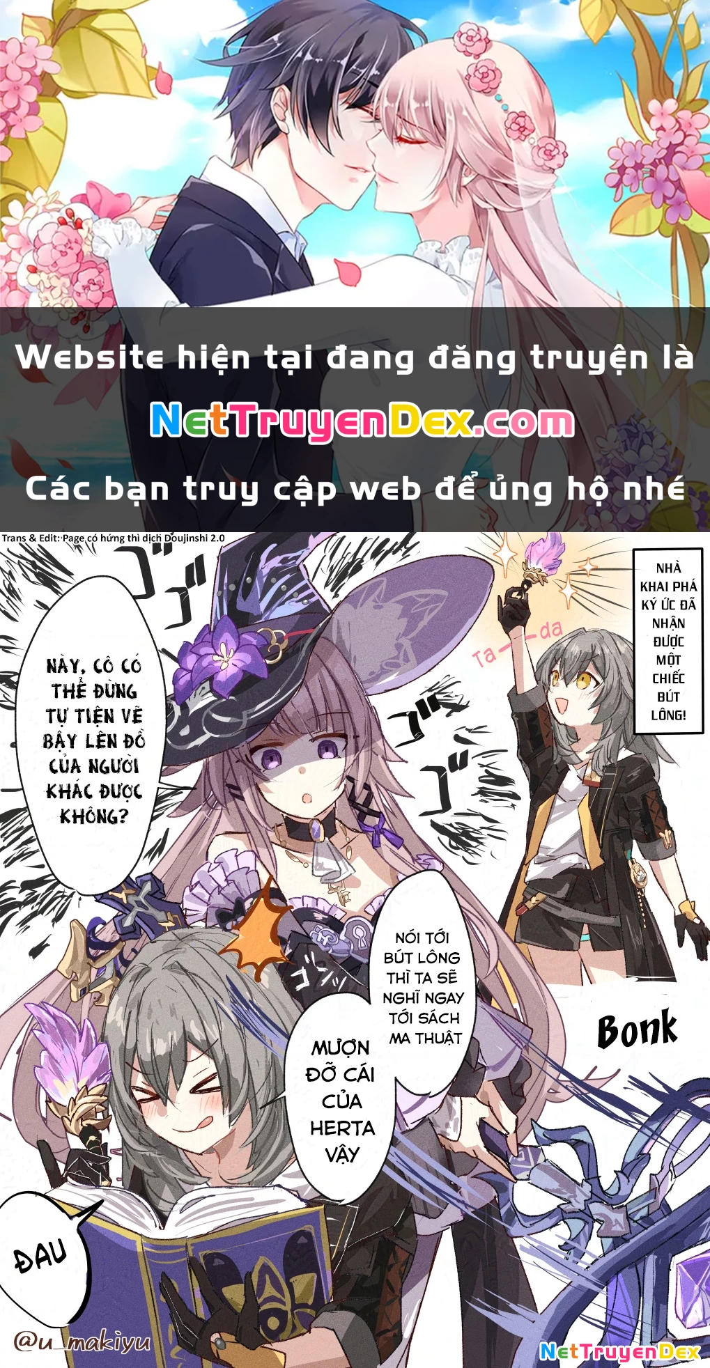 Tuyển tập truyện dịch của Page có hứng thì dịch Doujinshi Chapter 443 - Trang 2