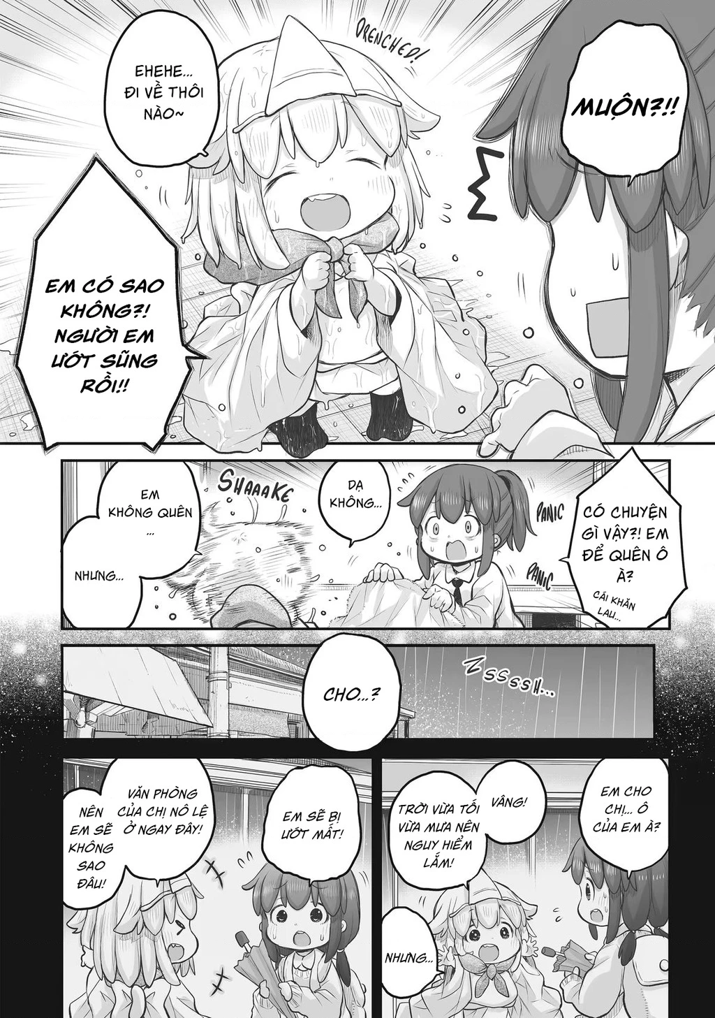 Miss Shachiku and the Little Baby Ghost Chapter 85 - Next Chapter 86