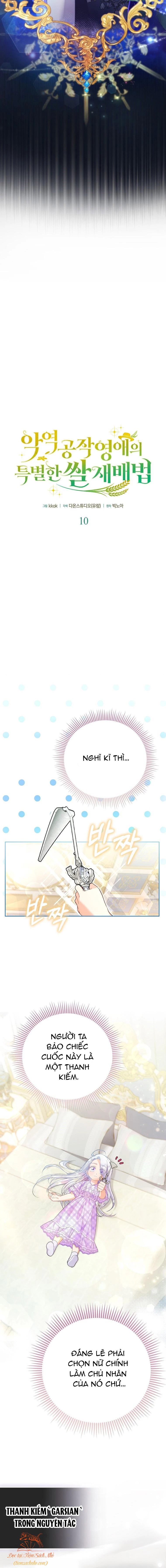 Phương Pháp Trồng Lúa Đặc Biệt Của Ác Nữ Chapter 10 - Trang 2