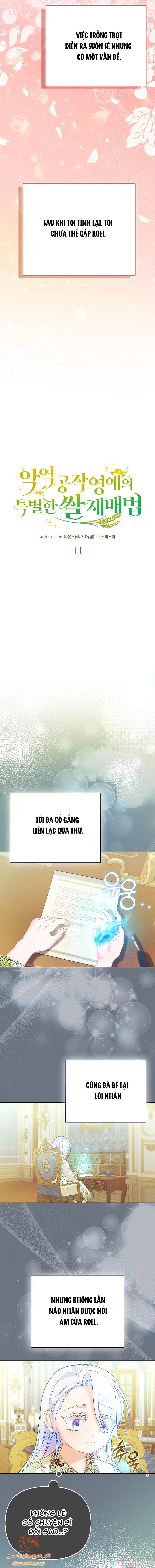 Phương Pháp Trồng Lúa Đặc Biệt Của Ác Nữ Chapter 11 - Next 