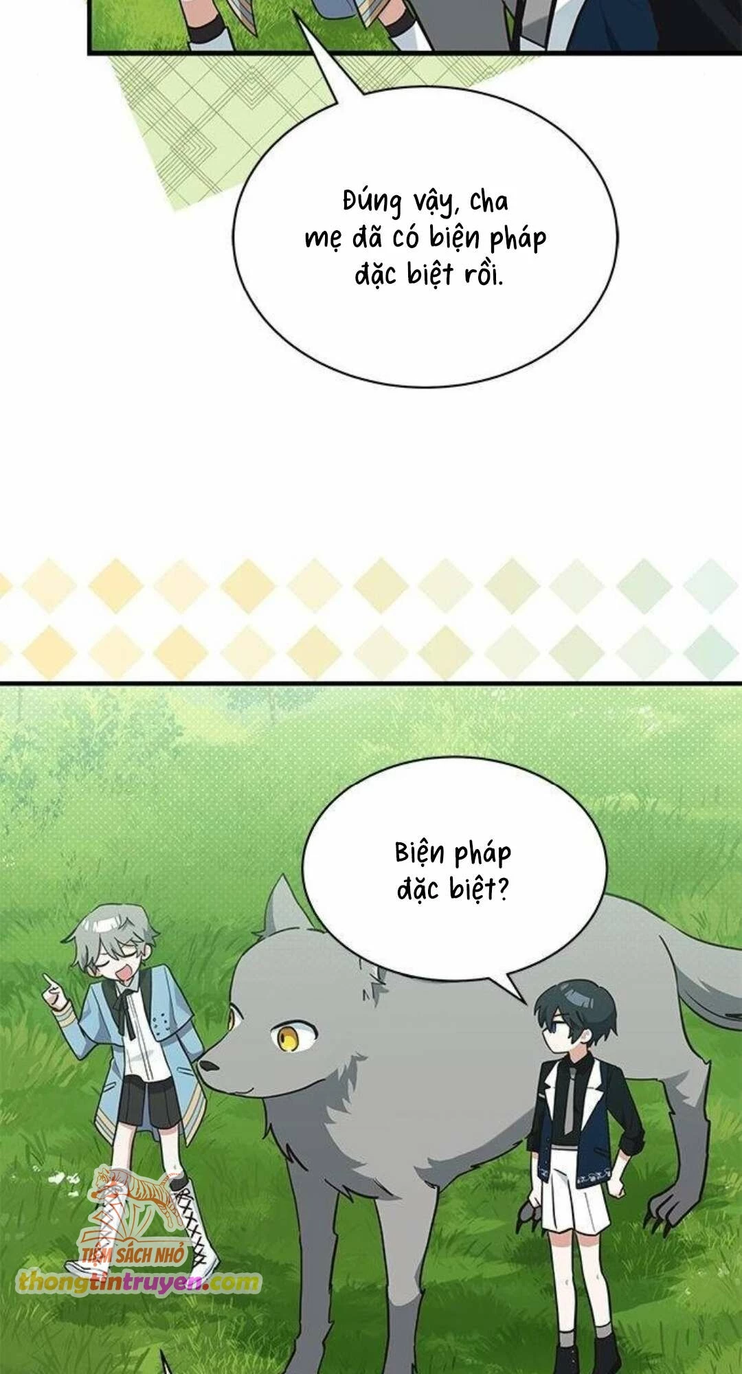 Mèo con được gia tộc sói nhận nuôi? Chapter 24 - Trang 3