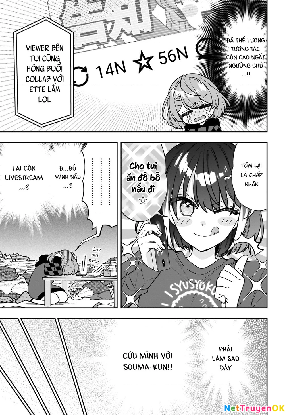 Net no "Oshi" to Real no "Oshi" ga Tonari ni Hikkoshite Kita Chapter 10 - Next Chapter 11