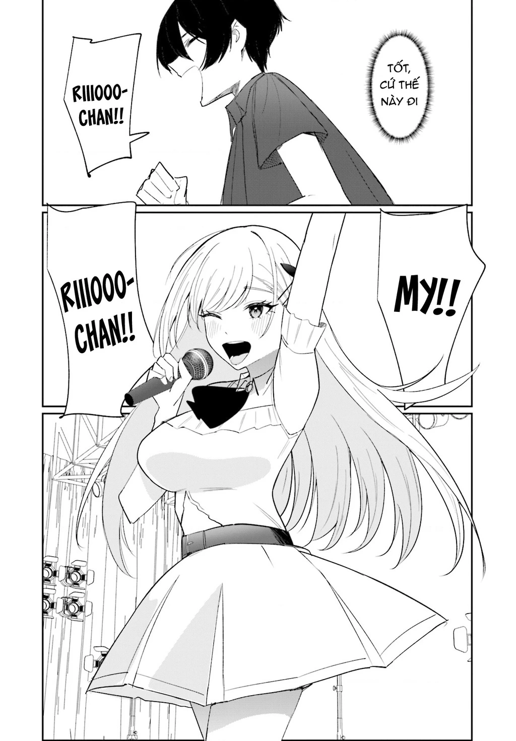 Chika Idol wo Kage de Sasaeru Ore-Kageyama Chapter 3 - Next Chapter 4