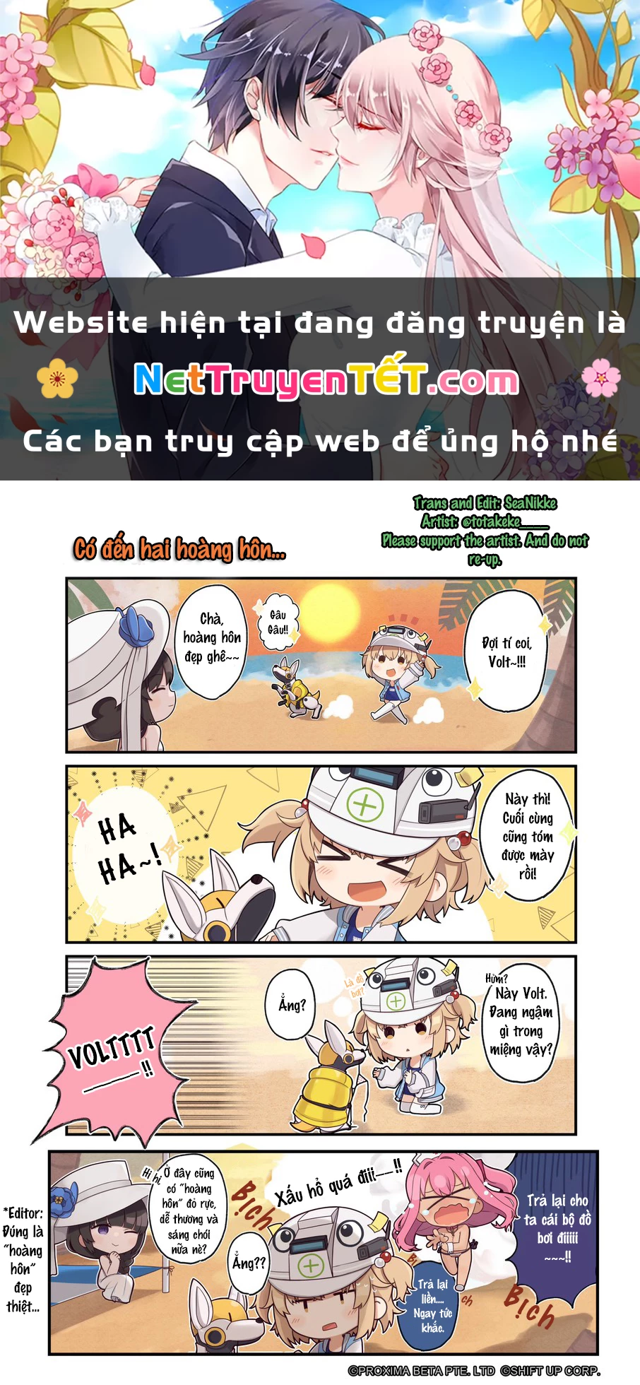 Goddess Of Victory: Nikke Official Four-Panel Comics Chapter 23 - Trang 4