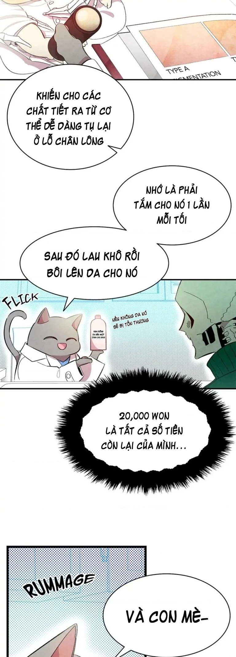 Mèo con của skelly Chapter 8 - Trang 2