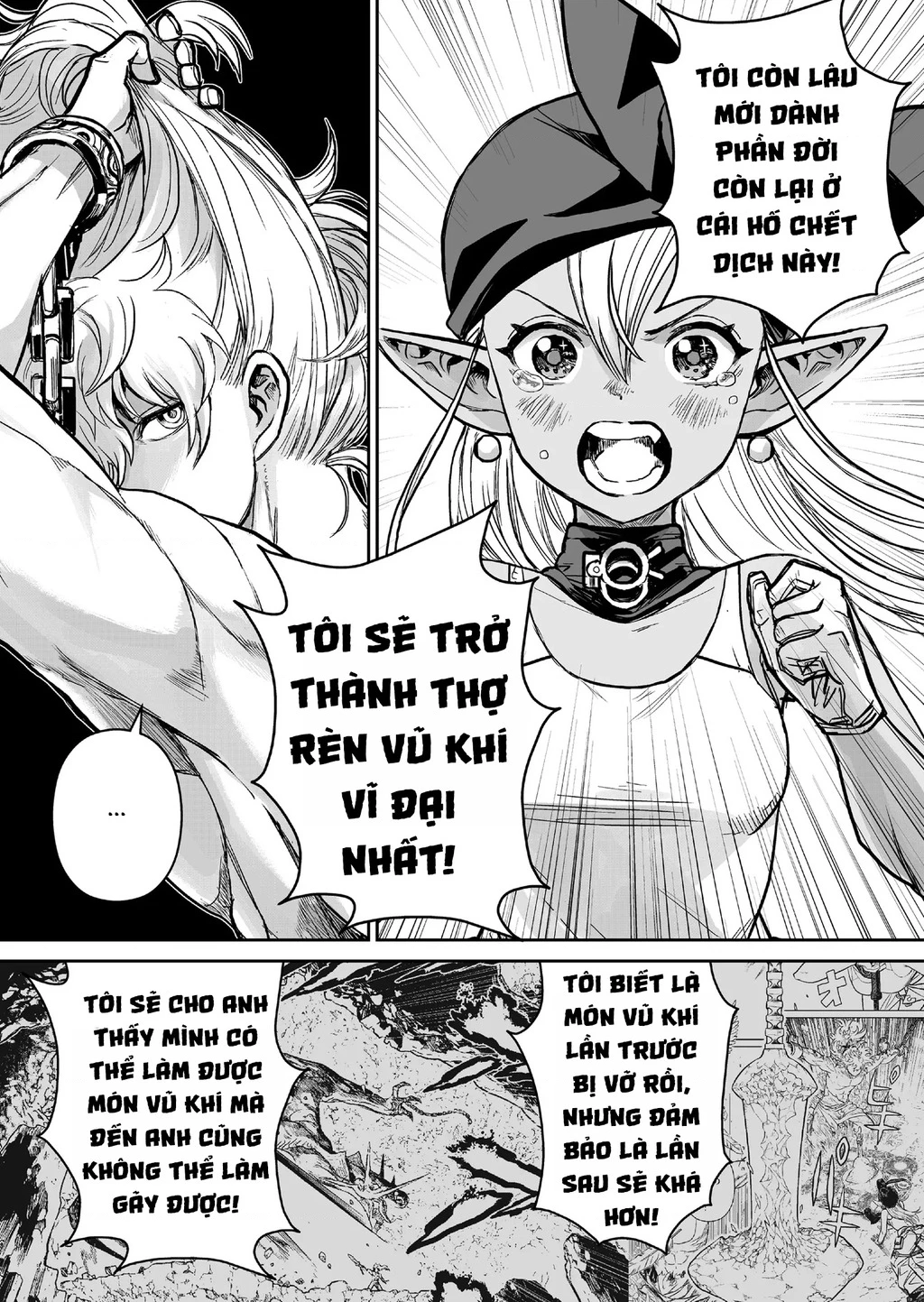 Abandoned ~Tsuyosugite Buki ga Kowareru Yuusha to Buki Shokunin no Elf~ Chapter 2 - Next Chapter 3