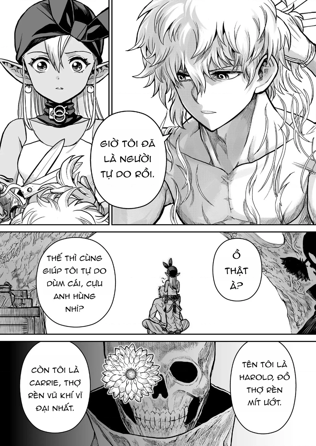 Abandoned ~Tsuyosugite Buki ga Kowareru Yuusha to Buki Shokunin no Elf~ Chapter 2 - Next Chapter 3