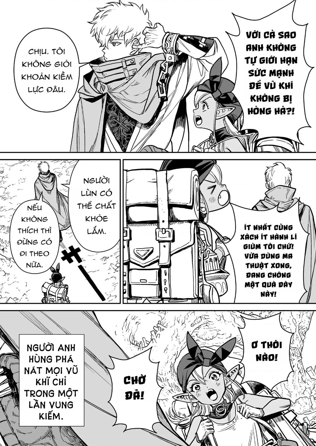Abandoned ~Tsuyosugite Buki ga Kowareru Yuusha to Buki Shokunin no Elf~ Chapter 2 - Next Chapter 3
