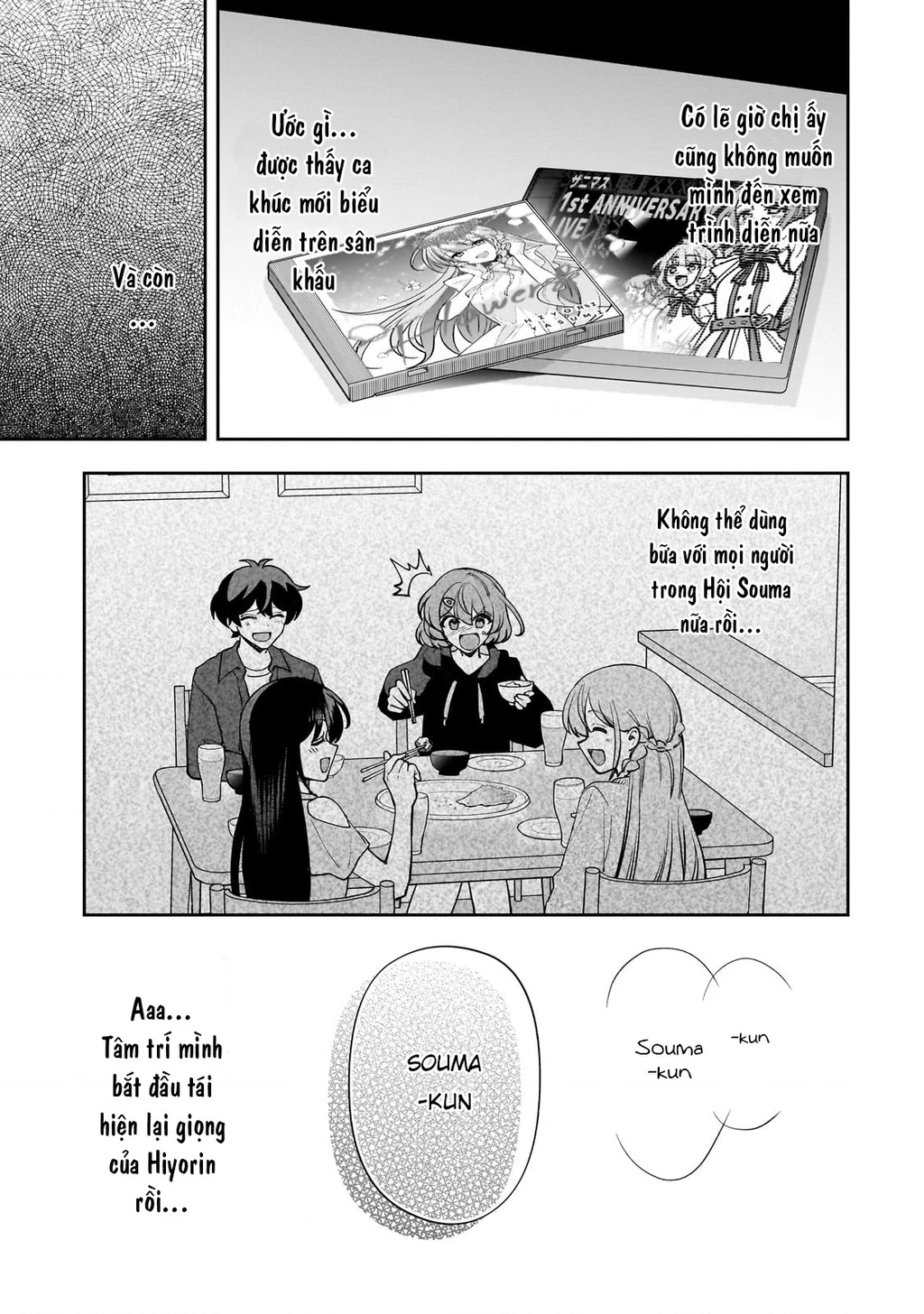 Net no "Oshi" to Real no "Oshi" ga Tonari ni Hikkoshite Kita Chapter 17 - Trang 2