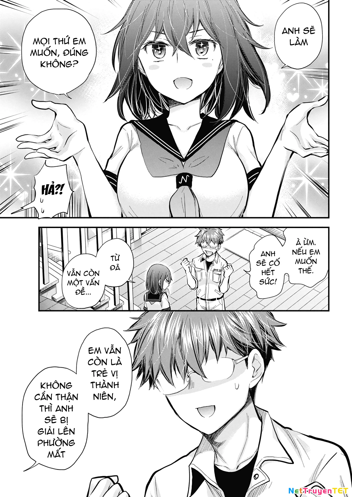 Henjo - Hen Na Joshi Kousei Amaguri Chiko Chapter 127 - Trang 3