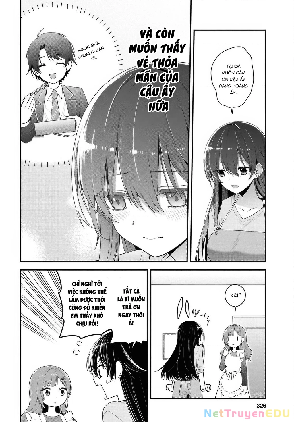 Tonari No Seki No Yankee Shimizu-San Ga Kami O Kuroku Sometekita Chapter 3 - Trang 2