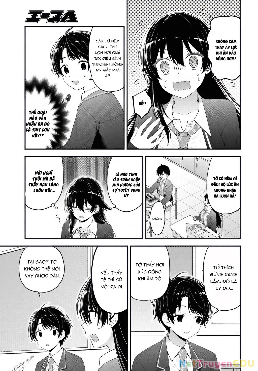 Tonari No Seki No Yankee Shimizu-San Ga Kami O Kuroku Sometekita Chapter 3 - Trang 2