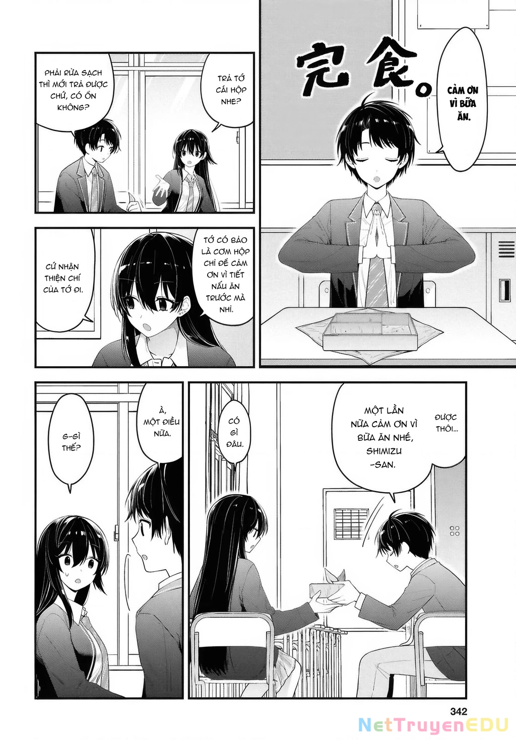Tonari No Seki No Yankee Shimizu-San Ga Kami O Kuroku Sometekita Chapter 3 - Trang 2