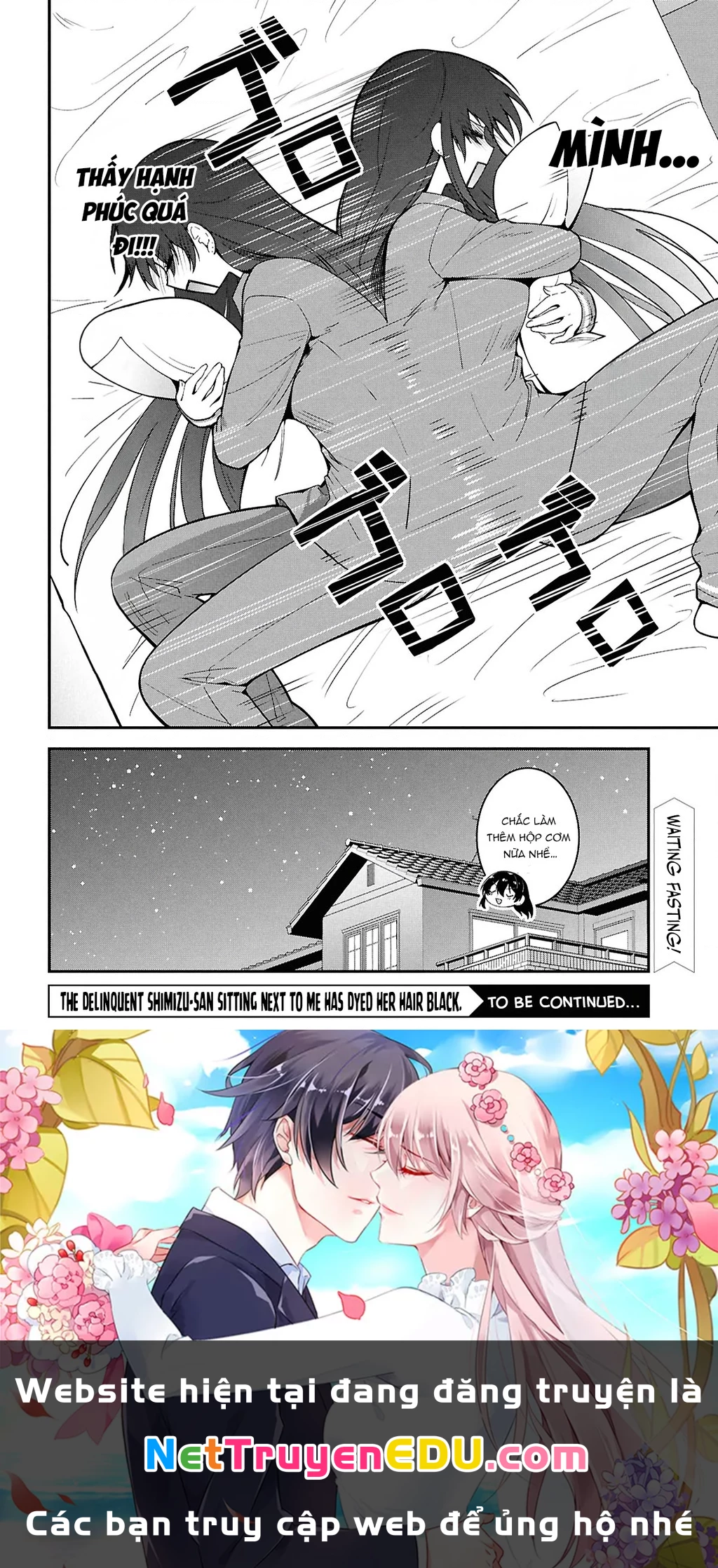 Tonari No Seki No Yankee Shimizu-San Ga Kami O Kuroku Sometekita Chapter 3 - Trang 2
