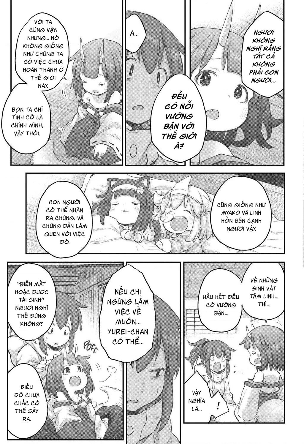 Miss Shachiku and the Little Baby Ghost Chapter 108 - Trang 4