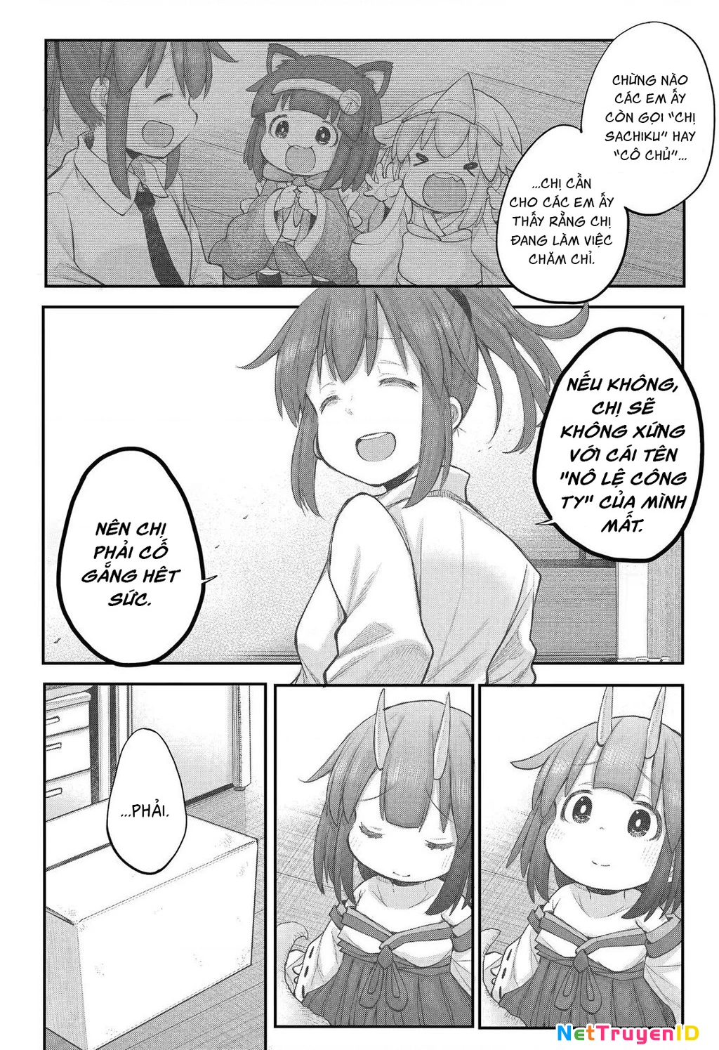 Miss Shachiku and the Little Baby Ghost Chapter 108 - Trang 4
